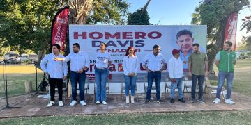 Candidatos Homeros Davis y Luis Armando Díaz