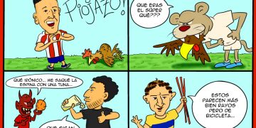 Cartoon futbolero de Ivangeles 22-04