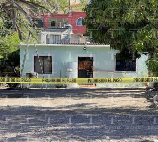 Casa acordonada en la Encuentran a mecánico sin vida dentro de su domicilio en La Paz