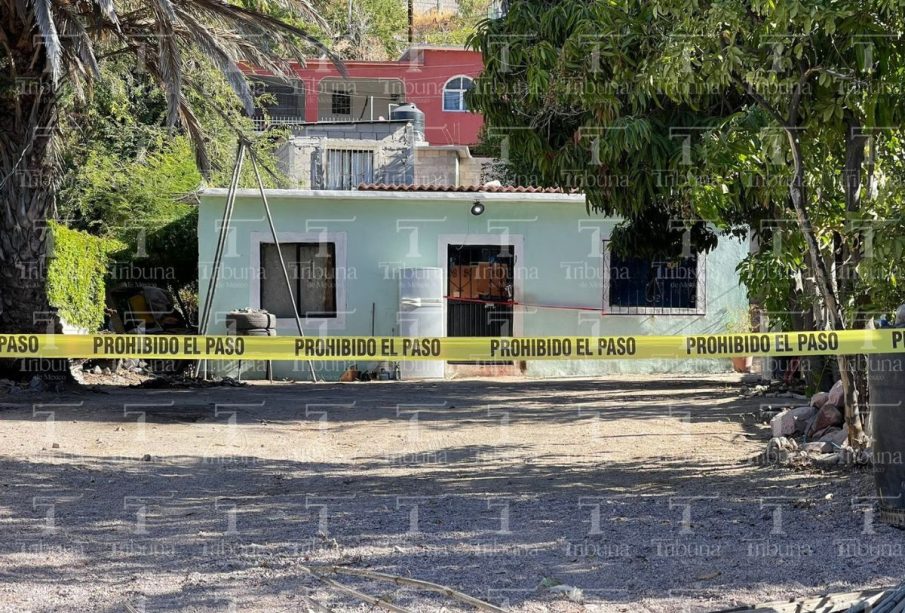 Casa acordonada en la Encuentran a mecánico sin vida dentro de su domicilio en La Paz