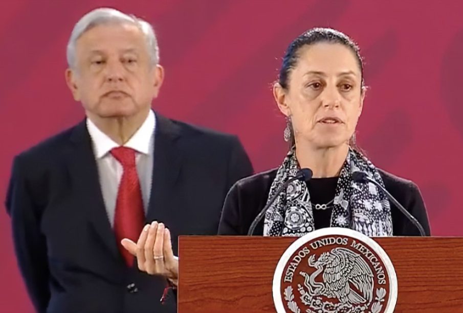 Claudia y AMLO