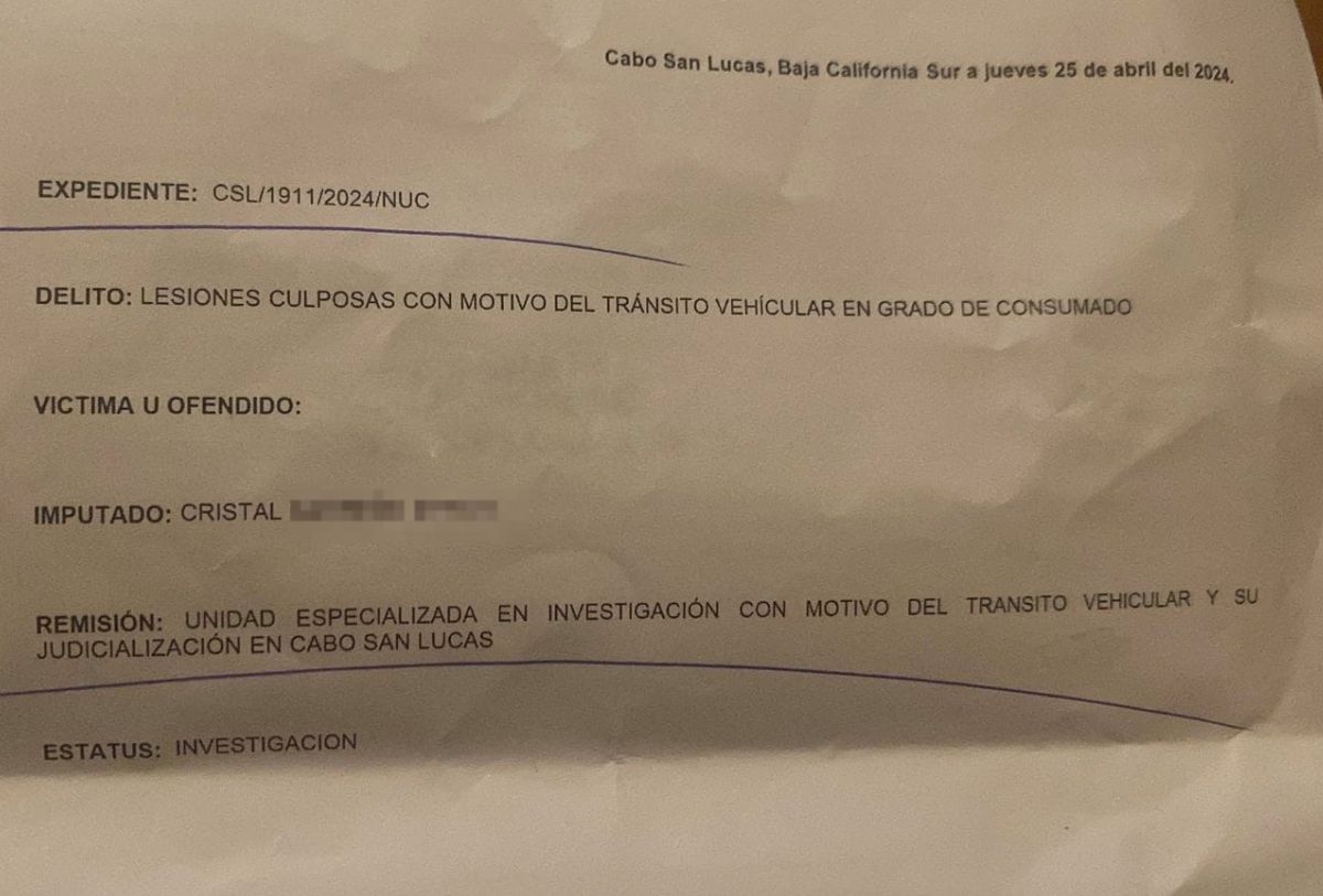 Denuncia contra hija de Mónica Zetina