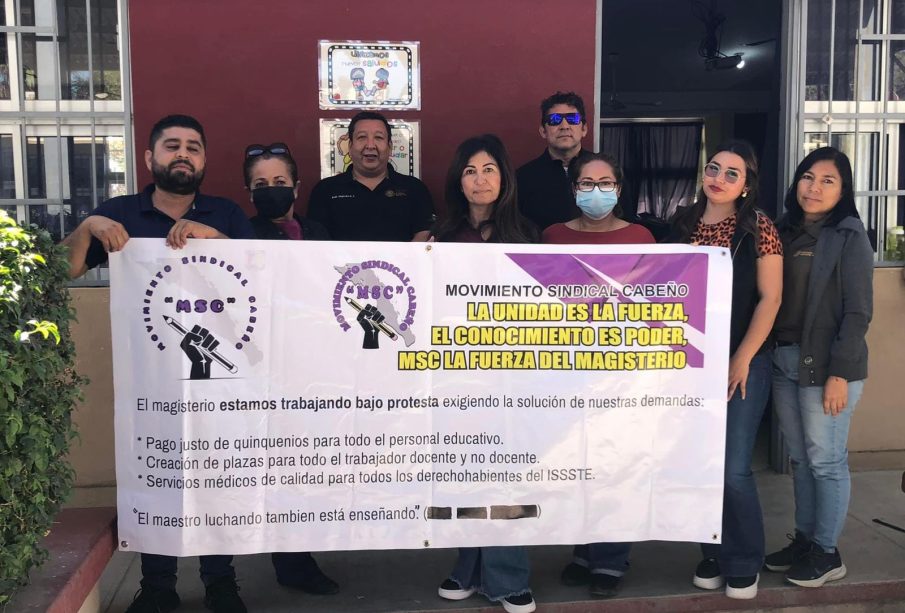 Docentes del Movimiento Sindical Cabeño