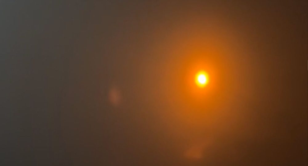 Eclipse solar en La Paz