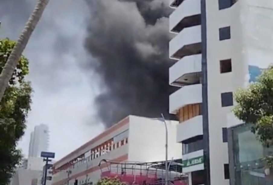 En Acapulco, incendio en el ISSSTE provoca siete personas intoxicadas