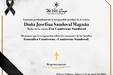 Esquela Doña Josefina Sandoval Magaña