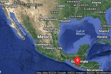 Se registra sismo 5.2 en los límites entre Chiapas y Guatemala