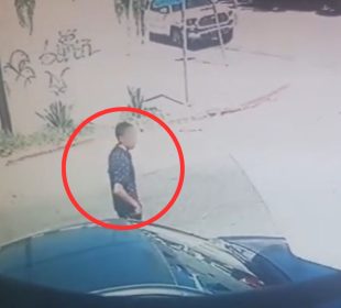 Ladrón robando bolso en La Paz