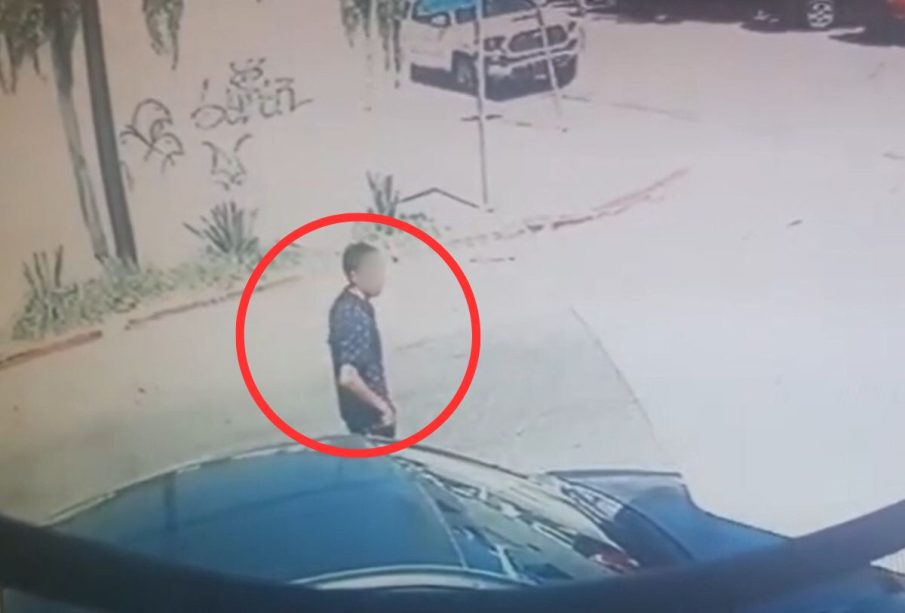 Ladrón robando bolso en La Paz