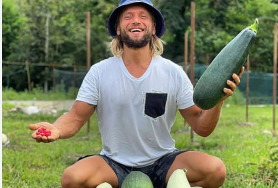 Maxim Lyutyi, un influencer vegano de Rusia