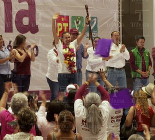 Milena Quiroga Romero, candidata a la presidencia municipal de La Paz por la alianza Sigamos Haciendo Historia, arrancó oficialmente su campaña electoral este 1 de abril