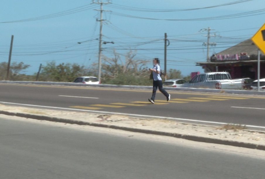 Residentes de Cabo San Lucas exigen puentes peatonales en la carretera transpeninsular