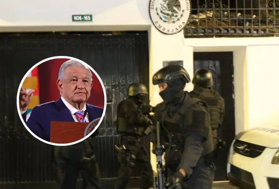 Anuncia AMLO suspensión de relaciones diplomáticas con Ecuador