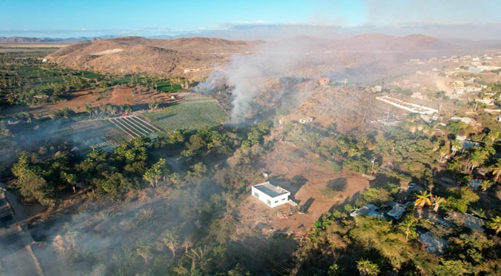 En tres meses 20 incendios forestales azotaron Todos Santos