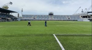 Campo del Guaycura listo para Play In del Atlético La Paz en Liga de Expansión MX