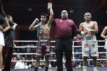 Sudcalifornianos triunfan en velada boxística en La Paz