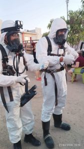 Evacúan a vecinos de INVI Chametla por derrame de mercurio en La Paz