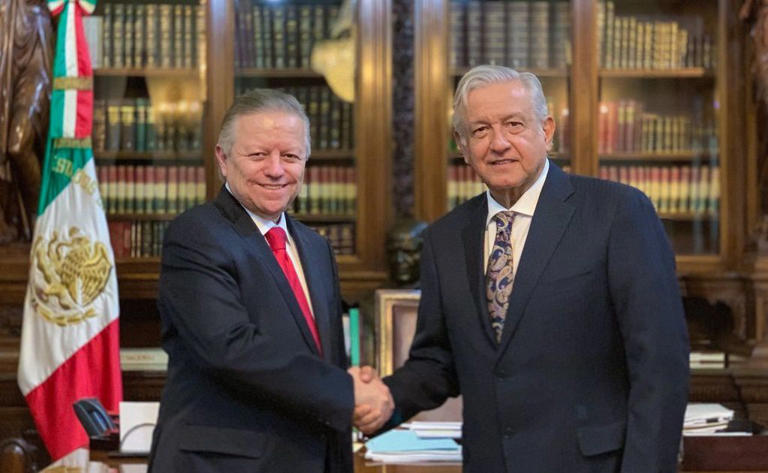 Zaldívar y AMLO