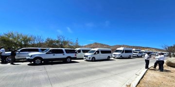 Bloqueo carretero en Los Cabos