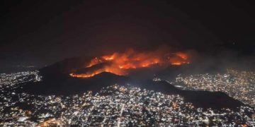 Incendio en Guerrero