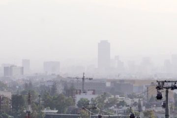 Aire contaminado en la CDMX