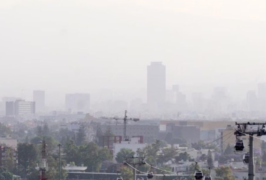 Aire contaminado en la CDMX