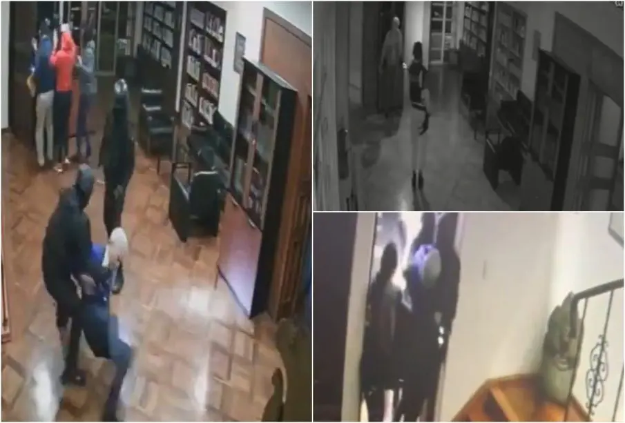 Asalto a embajada.