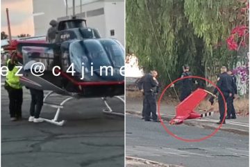 Cae helicóptero