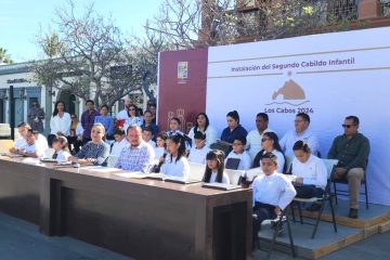 Cabildo infantil en Los Cabos