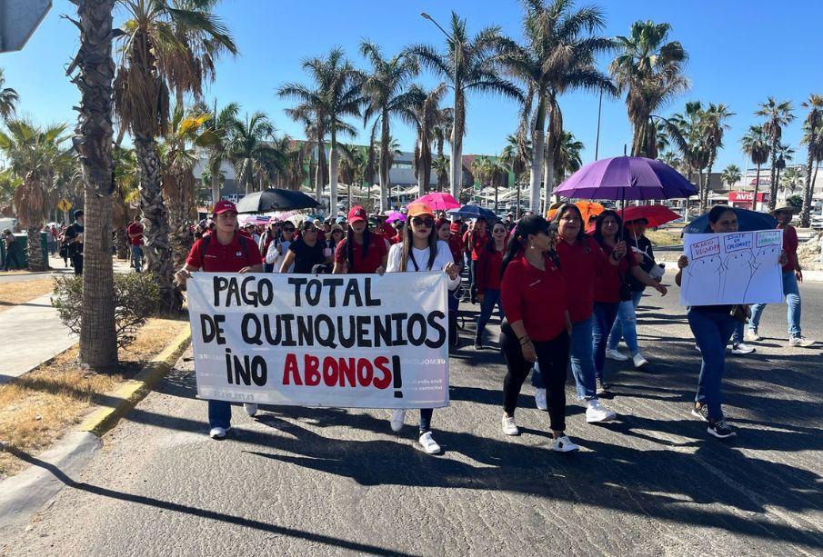 ¡Sin avances en las negociaciones! Magisterio de BCS intensifica protestas