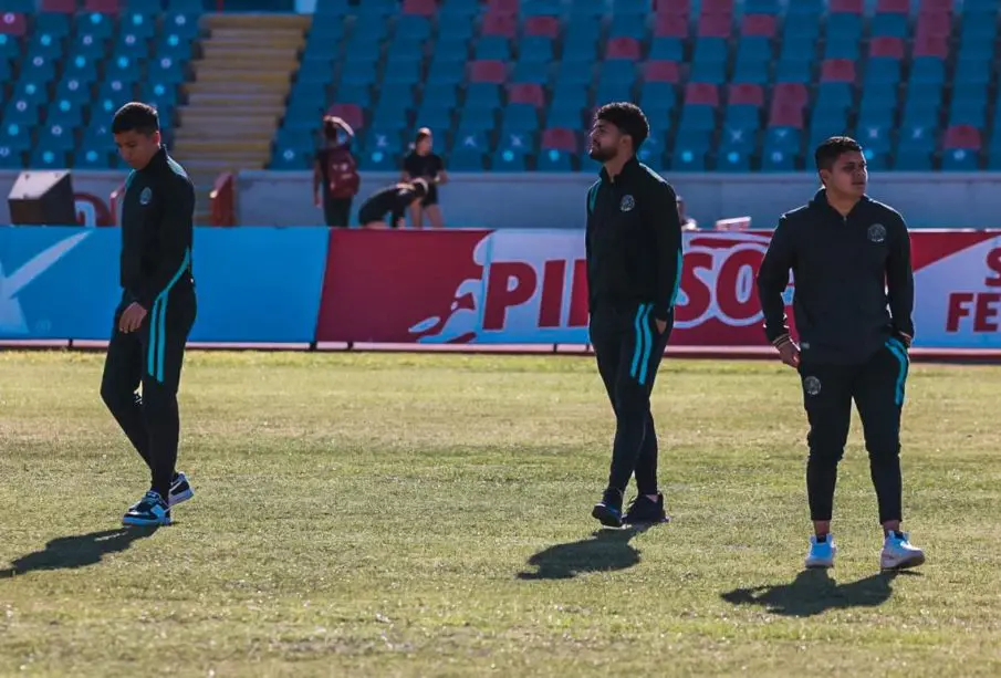 Jugadores del Atlético La Paz
