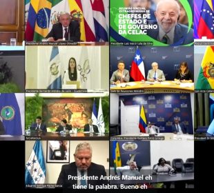 Reunión virtual de la CELAC abril 2024