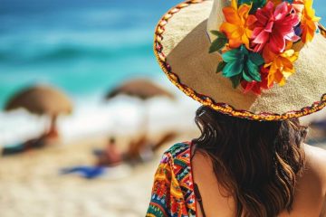 Mujer observa el mar