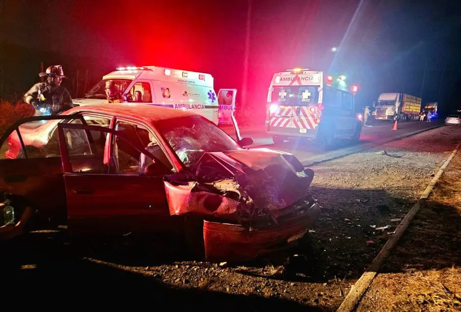 Accidente automovilístico