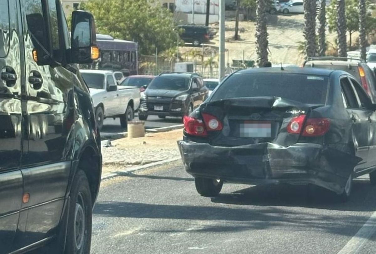 Accidente vial sobre la Transpeninsular