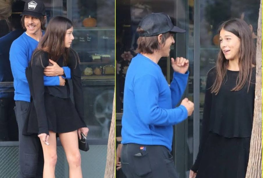 Anthony Kiedis y Helena Vestergaard