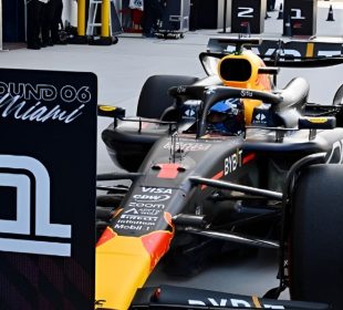 Auto de Max Verstappen de Red Bull Racing