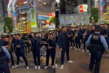 Banda El Recodo en Japón