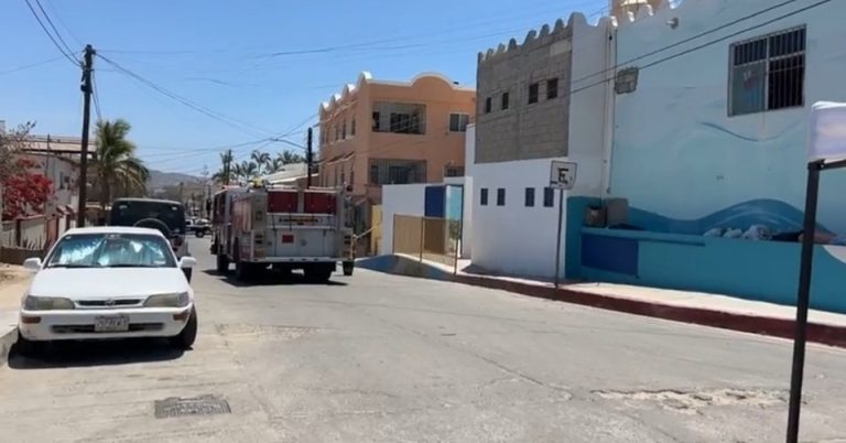 Bomberos en centro infantil ante fuga de gas