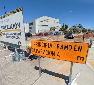 Calle cerrada en La Paz
