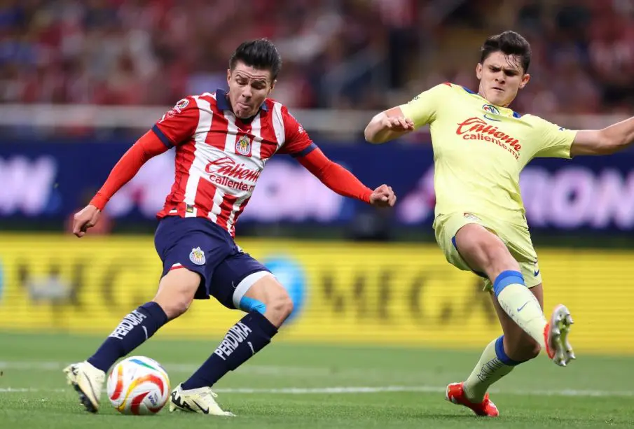 Chivas rayadas del Guadalajara empató con el América