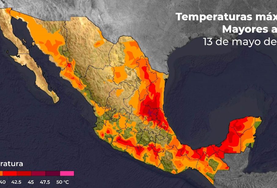 Clima Tijuana y México 14-05