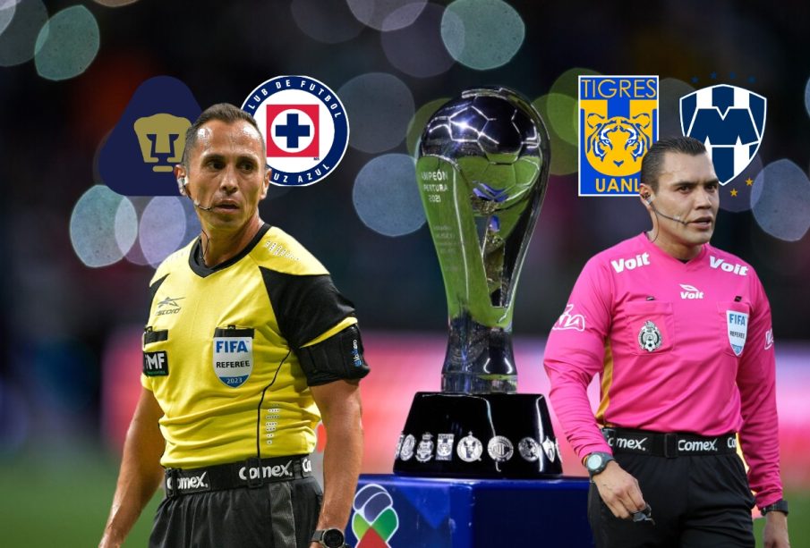 Cuartos de Final Ida Liga MX árbitros
