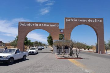 Entrada de la UABCS