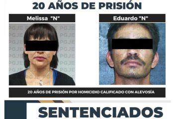 Ficha de sentencia de Melissa y Eduardo