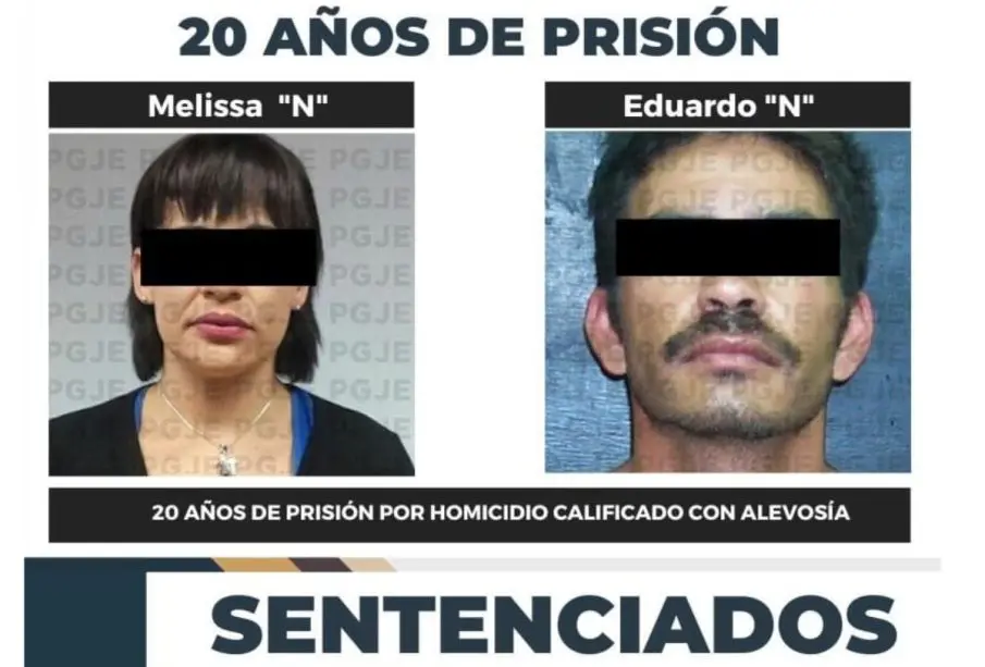 Ficha de sentencia de Melissa y Eduardo