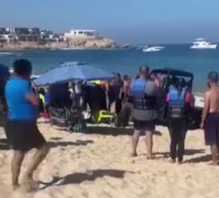 Hombre ahogado en playa El Chileno