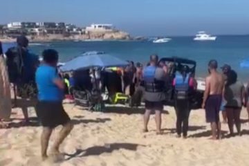 Hombre ahogado en playa El Chileno