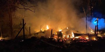Incendio en Vado Santa Rosa