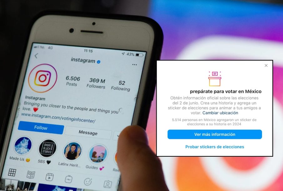 Instagram Elecciones 2024